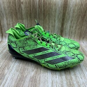 Adidas Adizero Electric 2 Men's 15 Exotic Speed Green Football Cleats IE3896 NEW